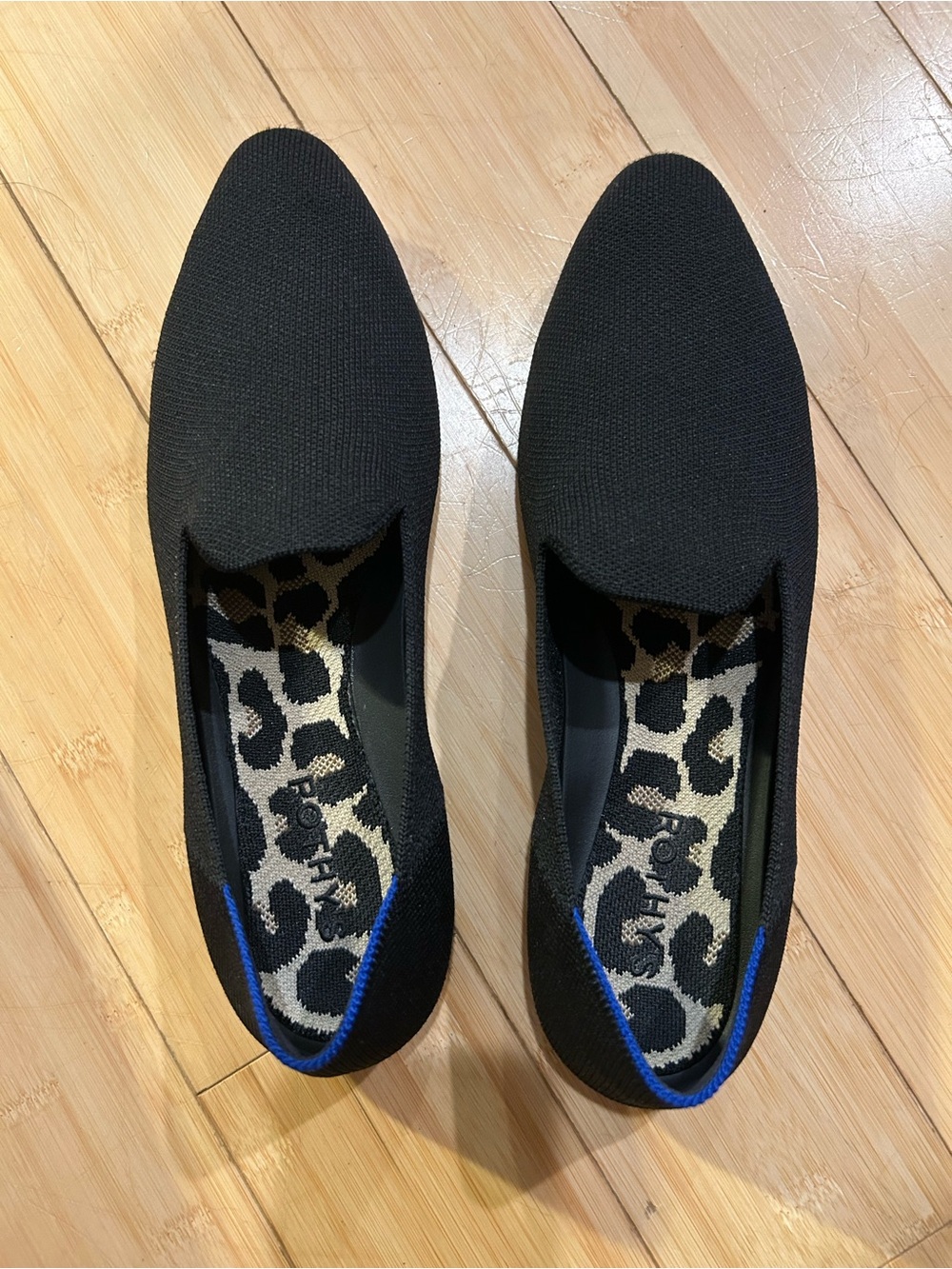 Rothy's Black Almond Loafer